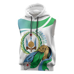 Personalized Happy Djibouti Sleeveless Hoodie Independence Day - African Pride