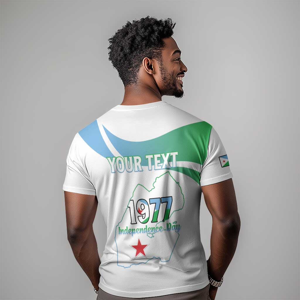 Personalized Happy Djibouti T shirt Independence Day