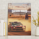 Personalized Kenya Safari Racing Car Canvas Wall Art Come On Kenyan