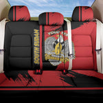 Personalized South Sudan With Coat Of Arms Back Car Seat Cover Sporty Style