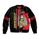 Personalized South Sudan With Coat Of Arms Bomber Jacket Sporty Style