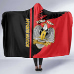 Personalized South Sudan With Coat Of Arms Hooded Blanket Sporty Style