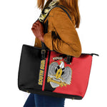 Personalized South Sudan With Coat Of Arms Leather Tote Bag Sporty Style