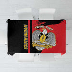 Personalized South Sudan With Coat Of Arms Tablecloth Sporty Style