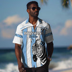 Custom Lefatshe la Botswana Football Hawaiian Shirt Come On Dipitse