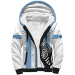 Custom Lefatshe la Botswana Football Sherpa Hoodie Come On Dipitse