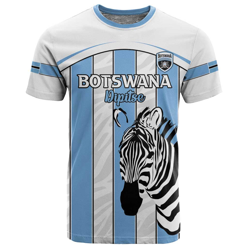 Custom Lefatshe la Botswana Football T shirt Come On Dipitse