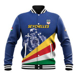 Custom Seychelles Beach Soccer 2025 Baseball Jacket Go Champions Sesel