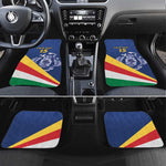 Custom Seychelles Beach Soccer 2025 Car Mats Go Champions Sesel