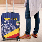 Custom Seychelles Beach Soccer 2025 Luggage Cover Go Champions Sesel