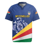 Custom Seychelles Beach Soccer 2025 Rugby Jersey Go Champions Sesel