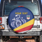 Custom Seychelles Beach Soccer 2025 Spare Tire Cover Go Champions Sesel