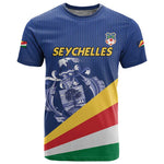 Custom Seychelles Beach Soccer 2025 T shirt Go Champions Sesel