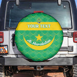 Custom Mauritania Beach Soccer 2025 Spare Tire Cover Allez Al-Murabitun