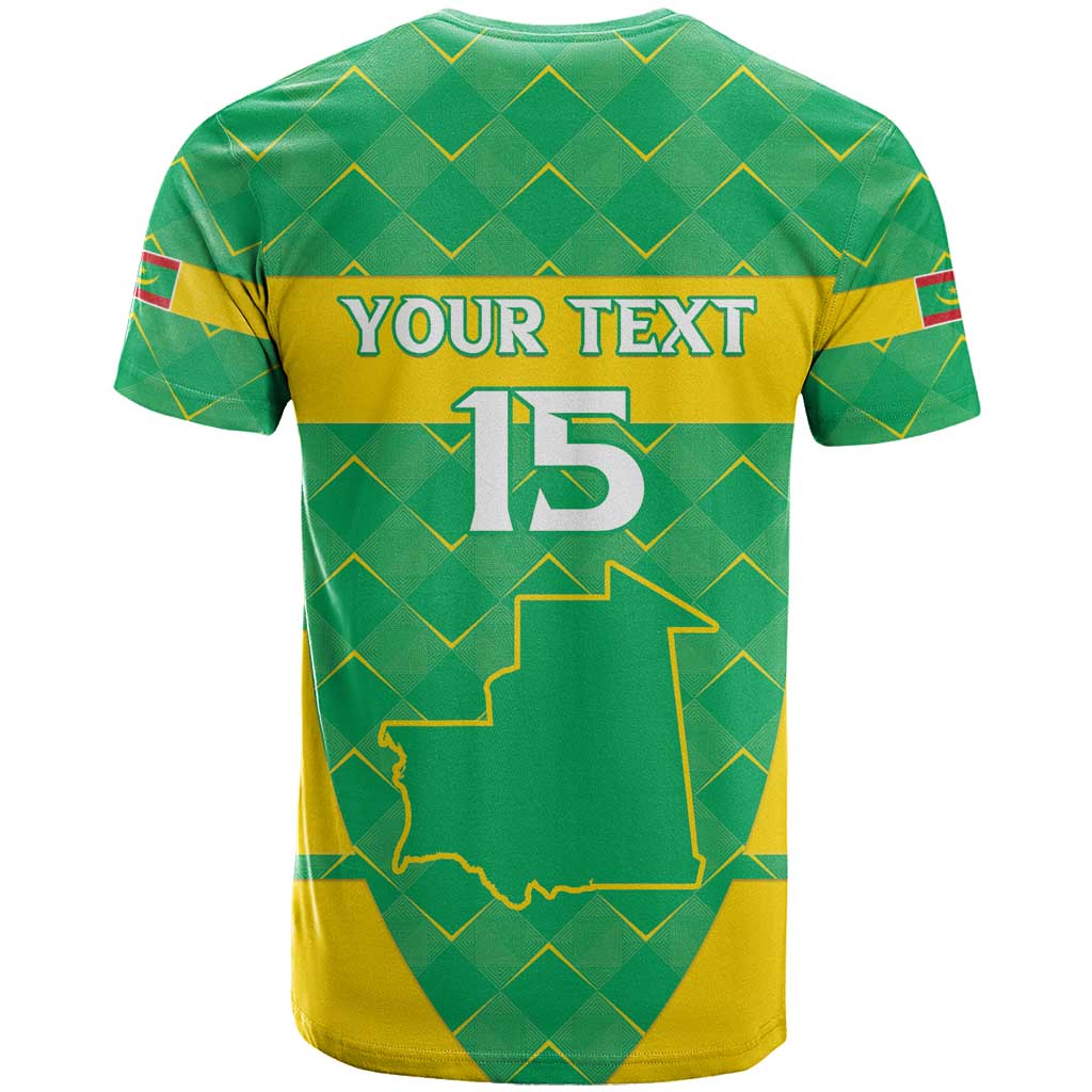 Custom Mauritania Beach Soccer 2025 T shirt Allez Al-Murabitun