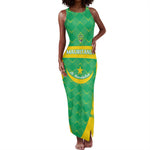 Custom Mauritania Beach Soccer 2025 Tank Maxi Dress Allez Al-Murabitun