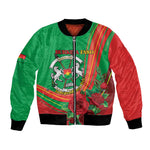 Personalised Burkina Faso Independence Day Bomber Jacket Coat Of Arms African Pattern