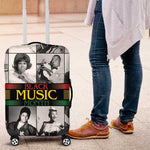 Black Music Month Legends Tribute Luggage Cover