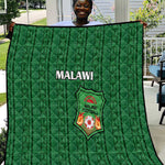 Malawi Football Quilt Go Champions - Green - African Pride