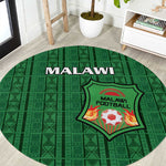 Malawi Football Round Carpet Go Champions - Green - African Pride