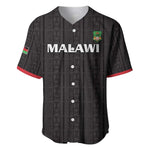 Custom Malawi Football Baseball Jersey Go Champions - Black - African Pride