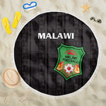 Malawi Football Beach Blanket Go Champions - Black - African Pride