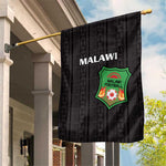 Malawi Football Garden Flag Go Champions - Black - African Pride