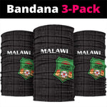 Malawi Football Neck Gaiter Go Champions - Black LT15