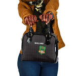 Malawi Football Shoulder Handbag Go Champions - Black - African Pride