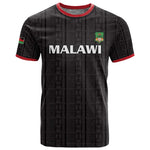 Custom Malawi Football T shirt Go Champions - Black - African Pride