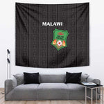Malawi Football Tapestry Go Champions - Black - African Pride