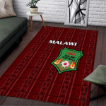 Malawi Football Area Rug Go Champions - Red - African Pride