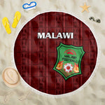 Malawi Football Beach Blanket Go Champions - Red - African Pride