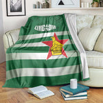Rugby Zimbabwe Blanket Go Champions Sables - African Pride