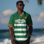 Rugby Zimbabwe Custom Hawaiian Shirt Go Champions Sables - African Pride