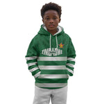 Rugby Zimbabwe Custom Kid Hoodie Go Champions Sables - African Pride