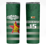 Rugby Zimbabwe Custom Skinny Tumbler Go Champions Sables - African Pride