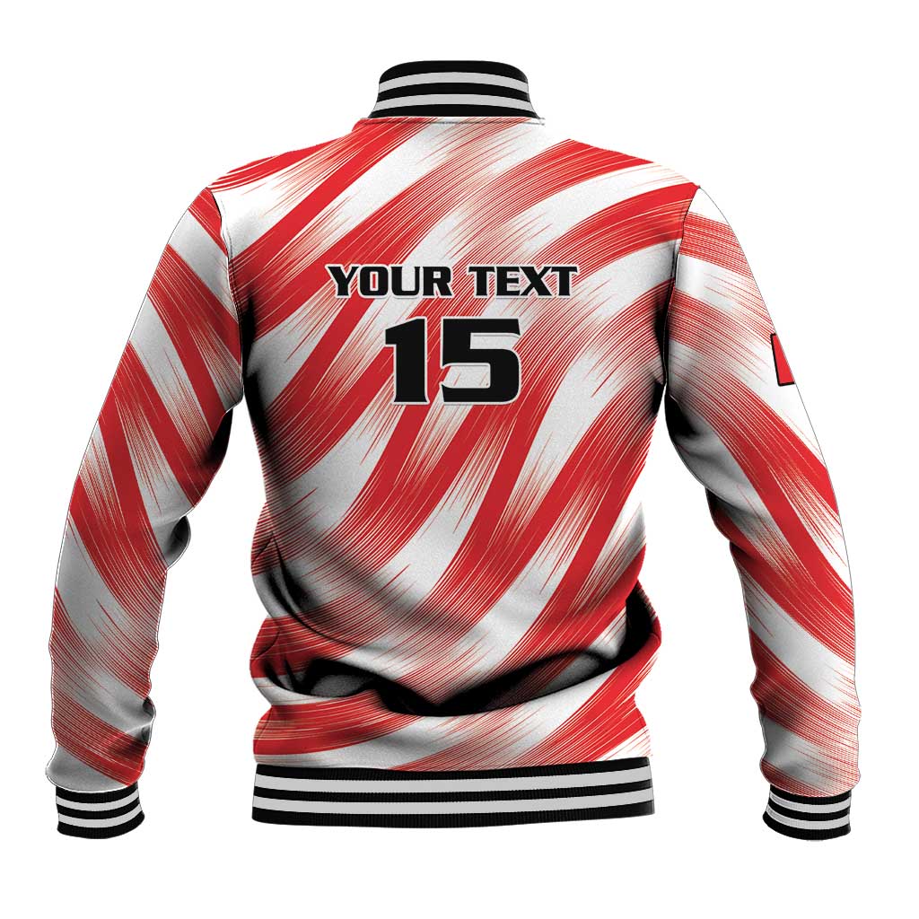 Afro Basketball Tunisia Custom Baseball Jacket Go Eagles of Carthage - African Pride