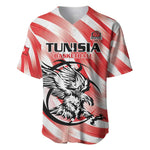 Afro Basketball Tunisia Custom Baseball Jersey Go Eagles of Carthage - African Pride
