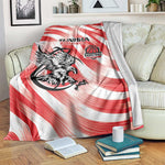 Afro Basketball Tunisia Blanket Go Eagles of Carthage - African Pride