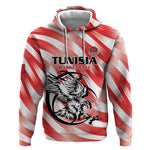 Afro Basketball Tunisia Custom Hoodie Go Eagles of Carthage - African Pride
