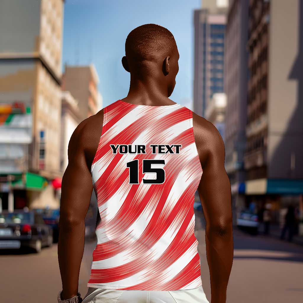 Afro Basketball Tunisia Custom Men Tank Top Go Eagles of Carthage - African Pride
