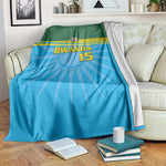 Afro Basketball Rwanda Custom Blanket Go Champions - African Pride