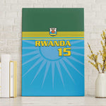 Afro Basketball Rwanda Custom Canvas Wall Art Go Champions - African Pride