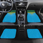 Afro Basketball Rwanda Custom Car Mats Go Champions - African Pride