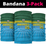 Afro Basketball Rwanda Neck Gaiter Go Champions LT15