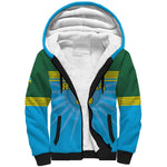 Afro Basketball Rwanda Custom Sherpa Hoodie Go Champions - African Pride