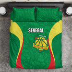 Afro Basketball Senegal Custom Bedding Set Go Champions Lions - African Pride