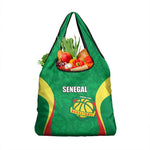 Afro Basketball Senegal Custom Grocery Bag Go Champions Lions - African Pride