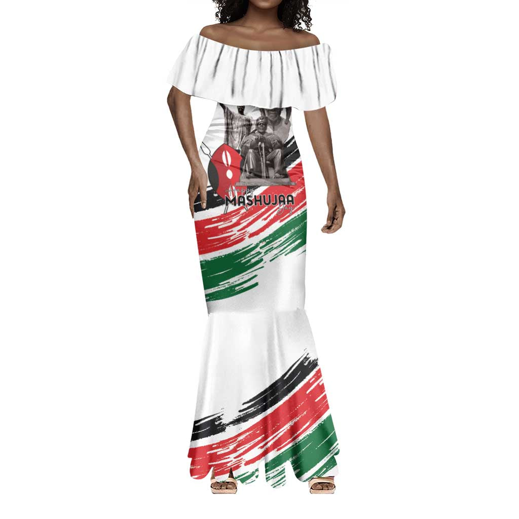 Happy Kenya Heroes Day Mermaid Dress Kenyan Heroes - African Pride